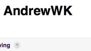 Andrew WK Will Pay You To Taste His Puke